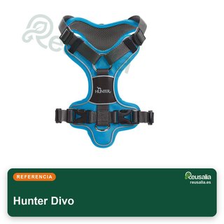 Hunter Divo arnés perro azul S/M