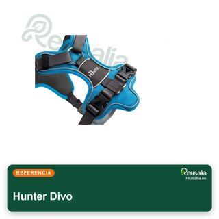Hunter Divo arnés perro azul S/M