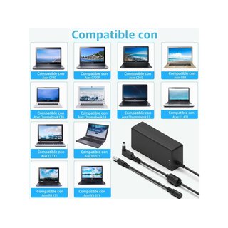 Hafiuege cargador 65W 19V Acer Swift Spin