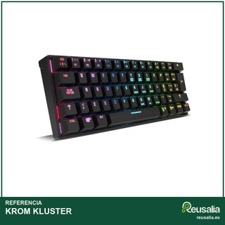 KROM KLUSTER teclado gaming mecánico RGB