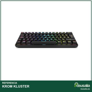 KROM KLUSTER teclado gaming mecánico RGB