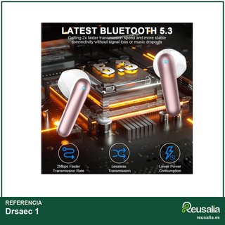 Auriculares Bluetooth inalámbricos cancelación