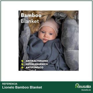 Lionelo Bamboo Blanket manta bebé ligera suave