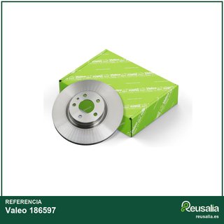 Valeo 186597 disco freno macizo eje trasero