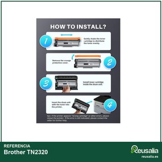 Brother TN2320 Tóner compatible Brother alta