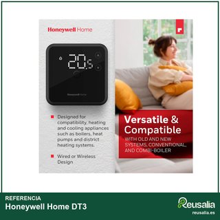 Honeywell Home DT3 Honeywell termostato cableado
