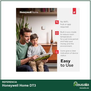 Honeywell Home DT3 Honeywell termostato cableado