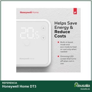 Honeywell Home DT3 Honeywell termostato cableado