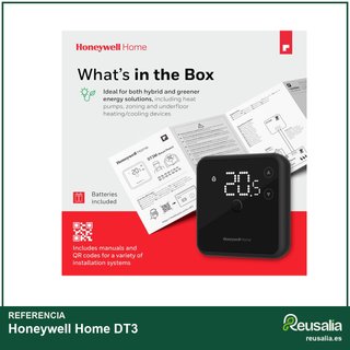 Honeywell Home DT3 Honeywell termostato cableado