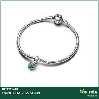 Pandora colgante charm trébol plata 792751C01