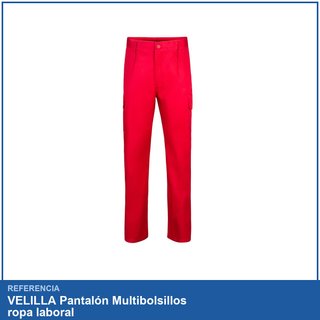 VELILLA Pantalón Multibolsillos ropa laboral