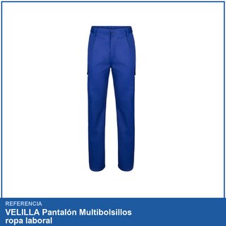 VELILLA Pantalón Multibolsillos ropa laboral