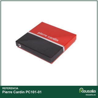 Pierre Cardin cartera piel negra RFID