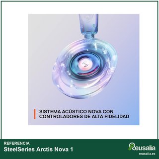 SteelSeries Arctis Nova 1 cascos gaming audio