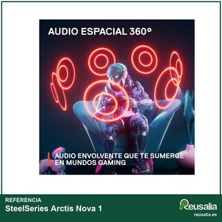 SteelSeries Arctis Nova 1 cascos gaming audio