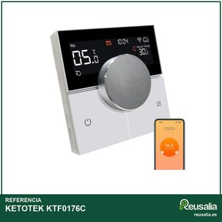 KETOTEK KTF0176C termostato calefacción WiFi