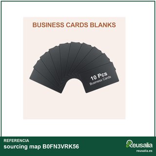 sourcing map 10 tarjetas metal