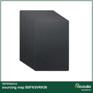 sourcing map 10 tarjetas metal