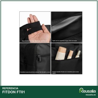 FITDON bolsa de aseo viaje impermeable