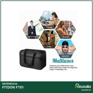 FITDON bolsa de aseo viaje impermeable