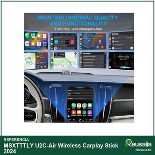 Adaptador inalámbrico CarPlay para coche iOS