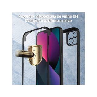 CENHUFO funda iPhone 13 Mini antigolpes 360°