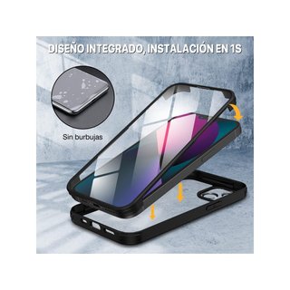 CENHUFO funda iPhone 13 Mini antigolpes 360°
