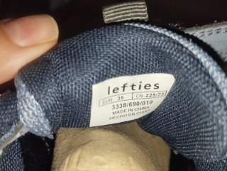 Zapatillas Lefties niño/niña talla 35