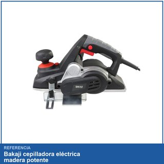 Bakaji cepilladora eléctrica madera potente