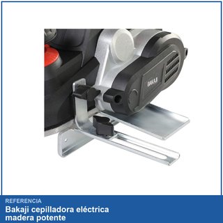 Bakaji cepilladora eléctrica madera potente
