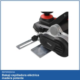 Bakaji cepilladora eléctrica madera potente