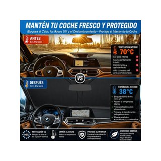 Parasol coche plegable protección UV City