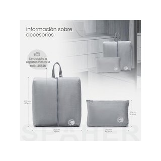 SPAher bolsa viaje equipaje mano 40x30x25
