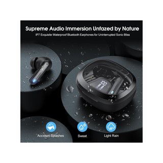 Auriculares Bluetooth con cancelación ruido graves
