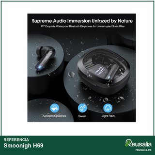 Auriculares Bluetooth con cancelación ruido graves