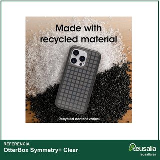 OtterBox Symmetry+ Clear funda delgada resistente