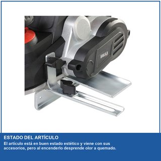 - Bakaji cepilladora eléctrica madera potente