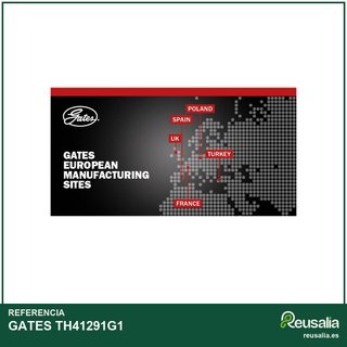 GATES TH41291G1 Termostato refrigerante con