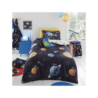 Bedlam funda nórdica reversible planetas niños