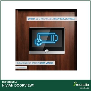- NIVIAN DOORVIEW1 mirilla digital cámara