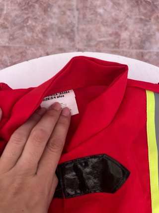 Disfraz Bombero Niño 5 Años