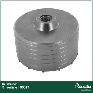Silverline 186819 broca acero metal duro 65mm