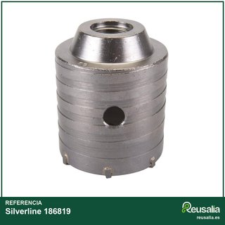 Silverline 186819 broca acero metal duro 65mm