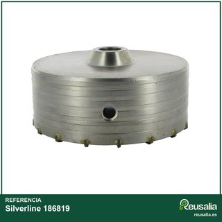 Silverline 186819 broca acero metal duro 65mm