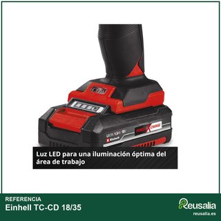 Einhell TC-CD 18/35 taladro inalámbrico