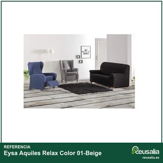 Eysa funda sofá lavable beige calidad