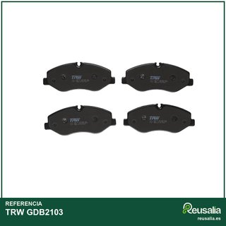 TRW GDB2103 pastillas freno eje delantero