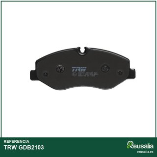 TRW GDB2103 pastillas freno eje delantero