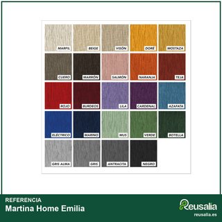Martina Home funda sofá Emilia 1 plaza gris