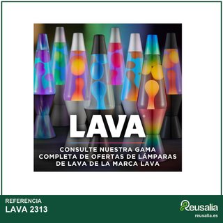 LAVA lámpara lava 2313 cera azul 14,5"